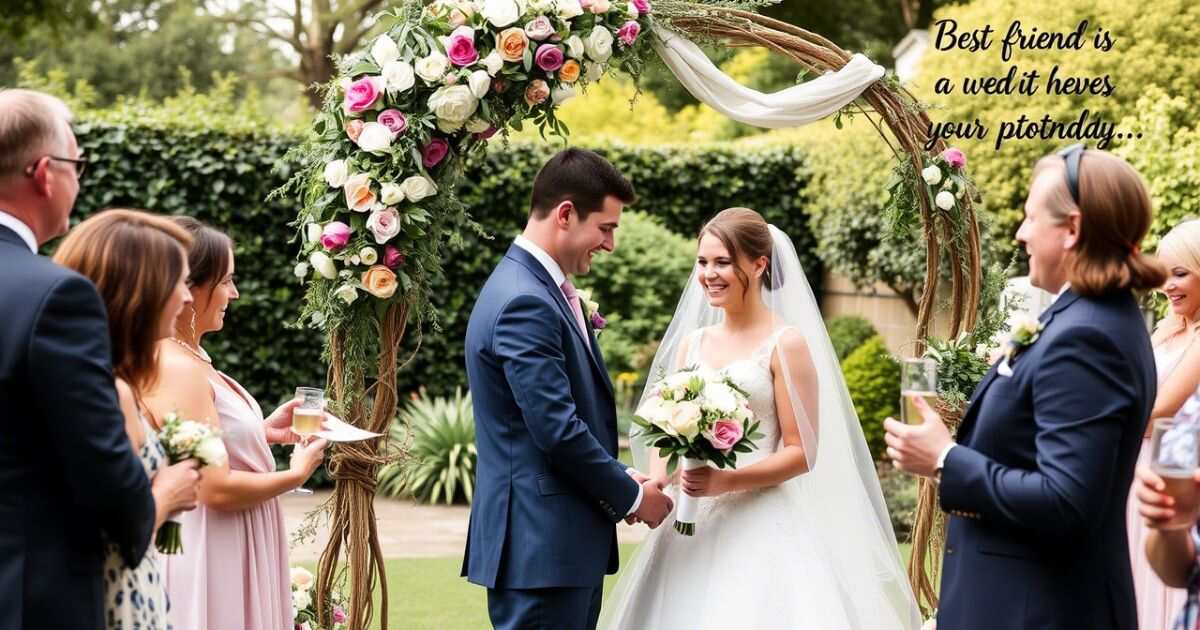 wedding wishes for best friend