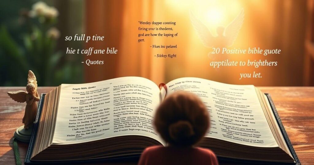 Are There Overlapping Positive Messages in Inspiring Bible Quotes and 20 Positive Bible Quotes to Brighten Your Life?