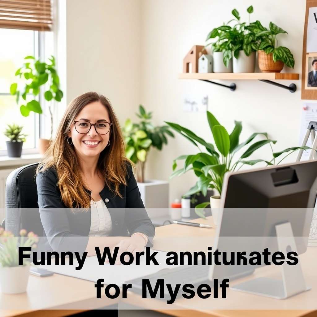 Funny Work Anniversary Quotes for Myself