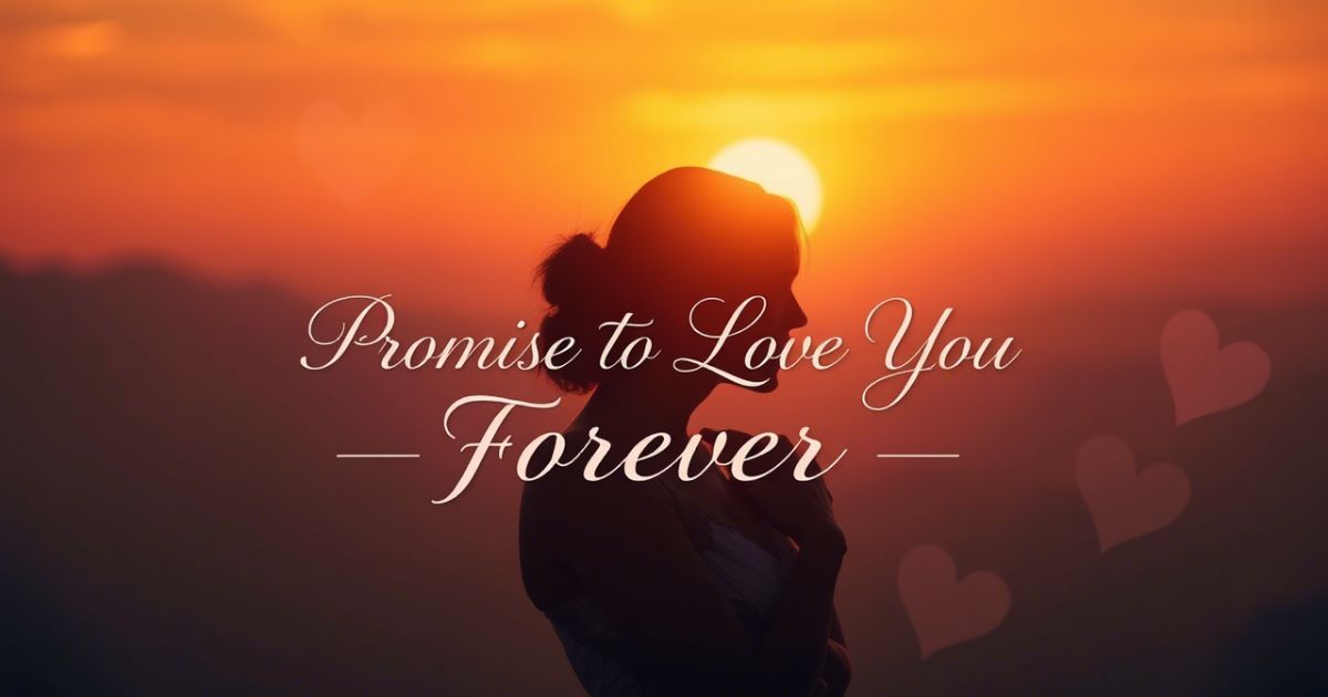 Promise to Love You Forever Quotes
