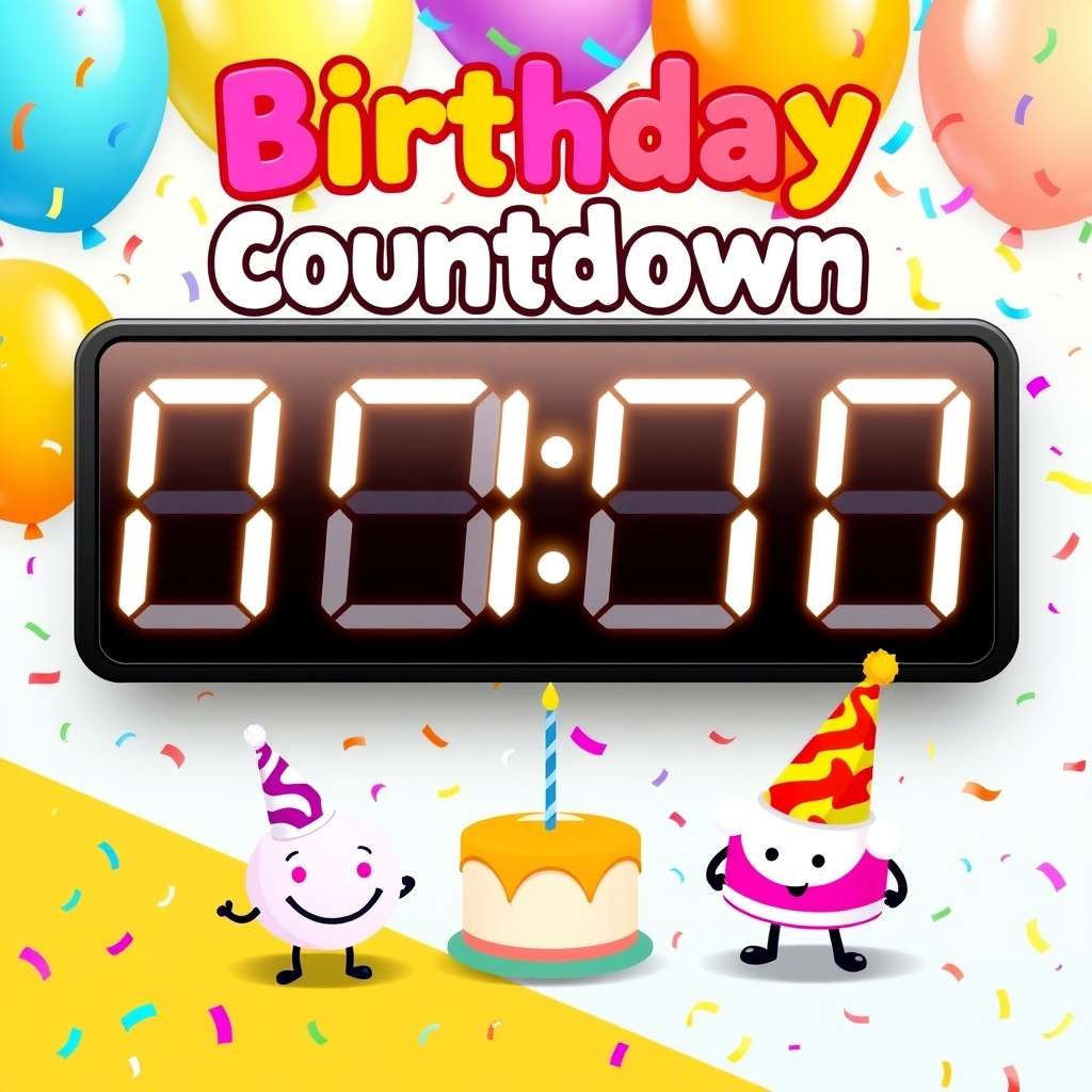 Birthday Countdown Ideas