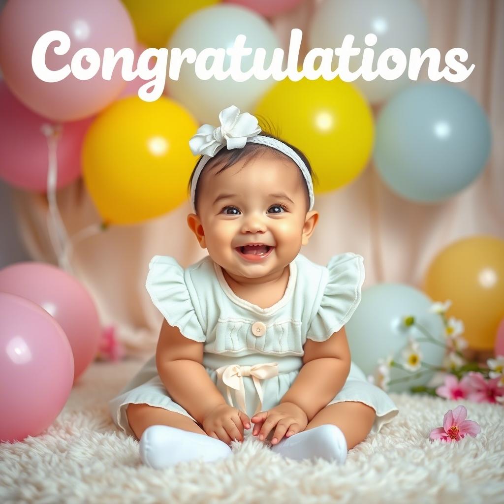 Funny and Lighthearted Baby Girl Congratulations