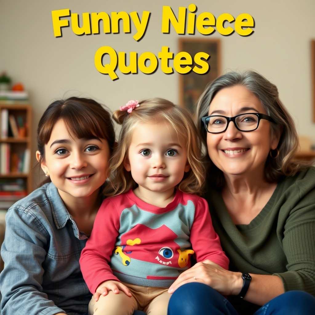 Funny Niece Quotes from Aunt