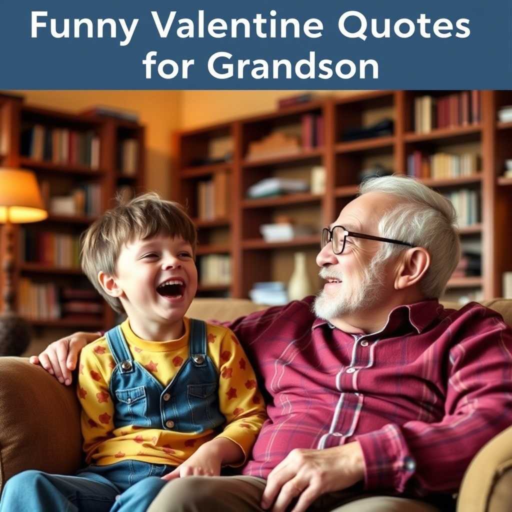 Funny Valentine Quotes for Grandson