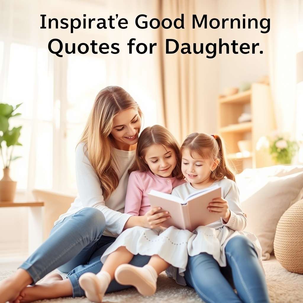 Inspirational Good Morning Quotes for Daughter