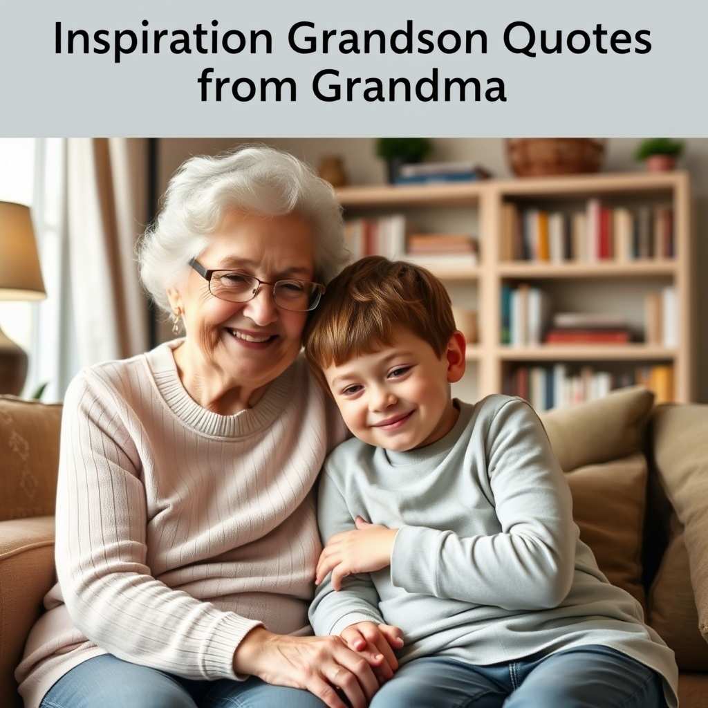 Inspirational Grandson Quotes from Grandma