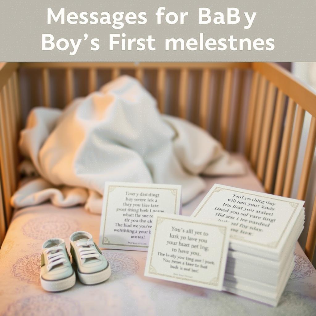 Messages for Baby Boy’s First Milestones