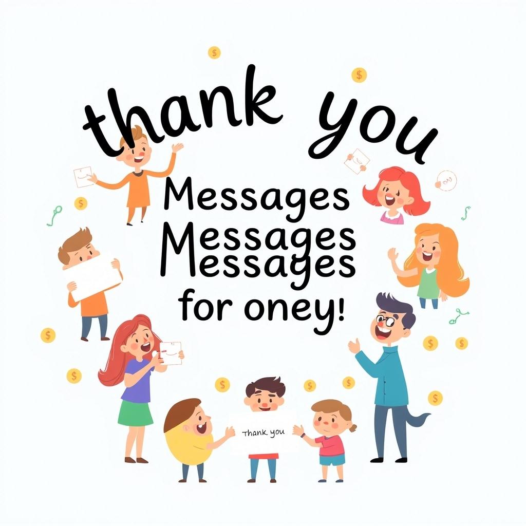 Thank you Messages for Money