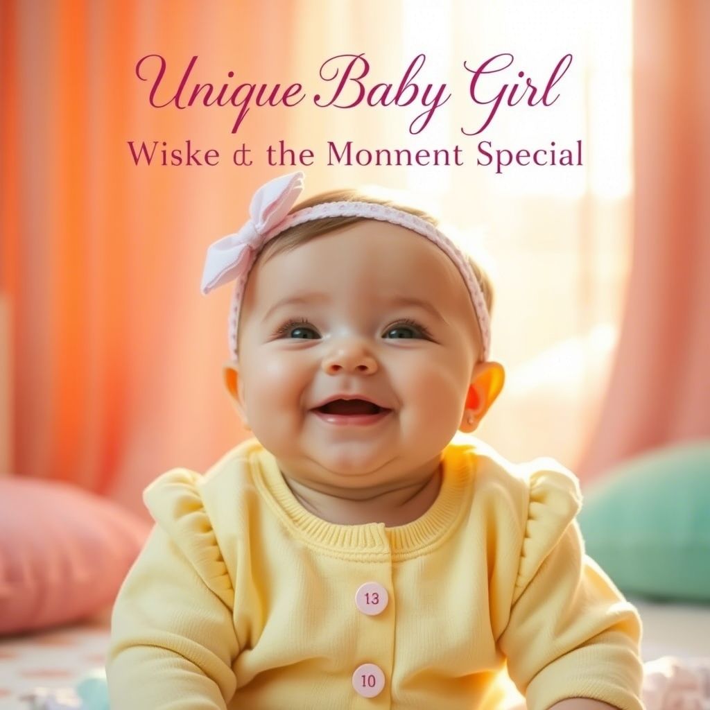 Unique Baby Girl Wishes to Make the Moment Special