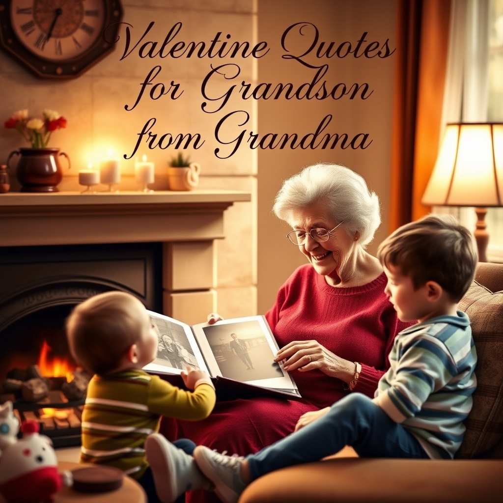 Valentine Quotes for Grandson from Grandma