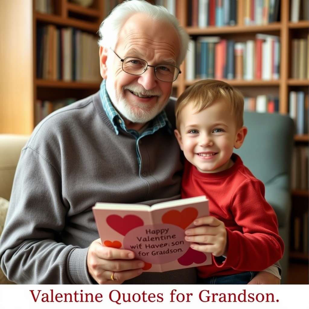 Valentine Quotes for Grandson from Grandpa
