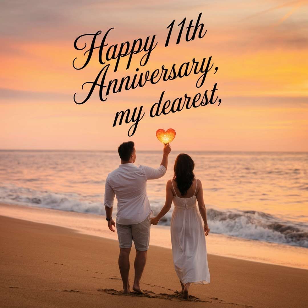 11th Anniversary Wishes for Husband