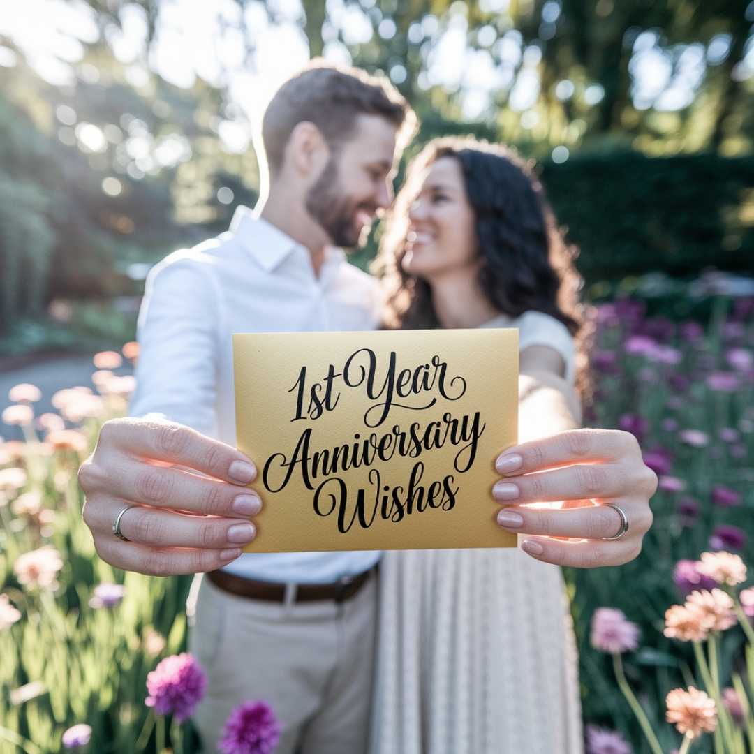1st Year Anniversary Wishes
