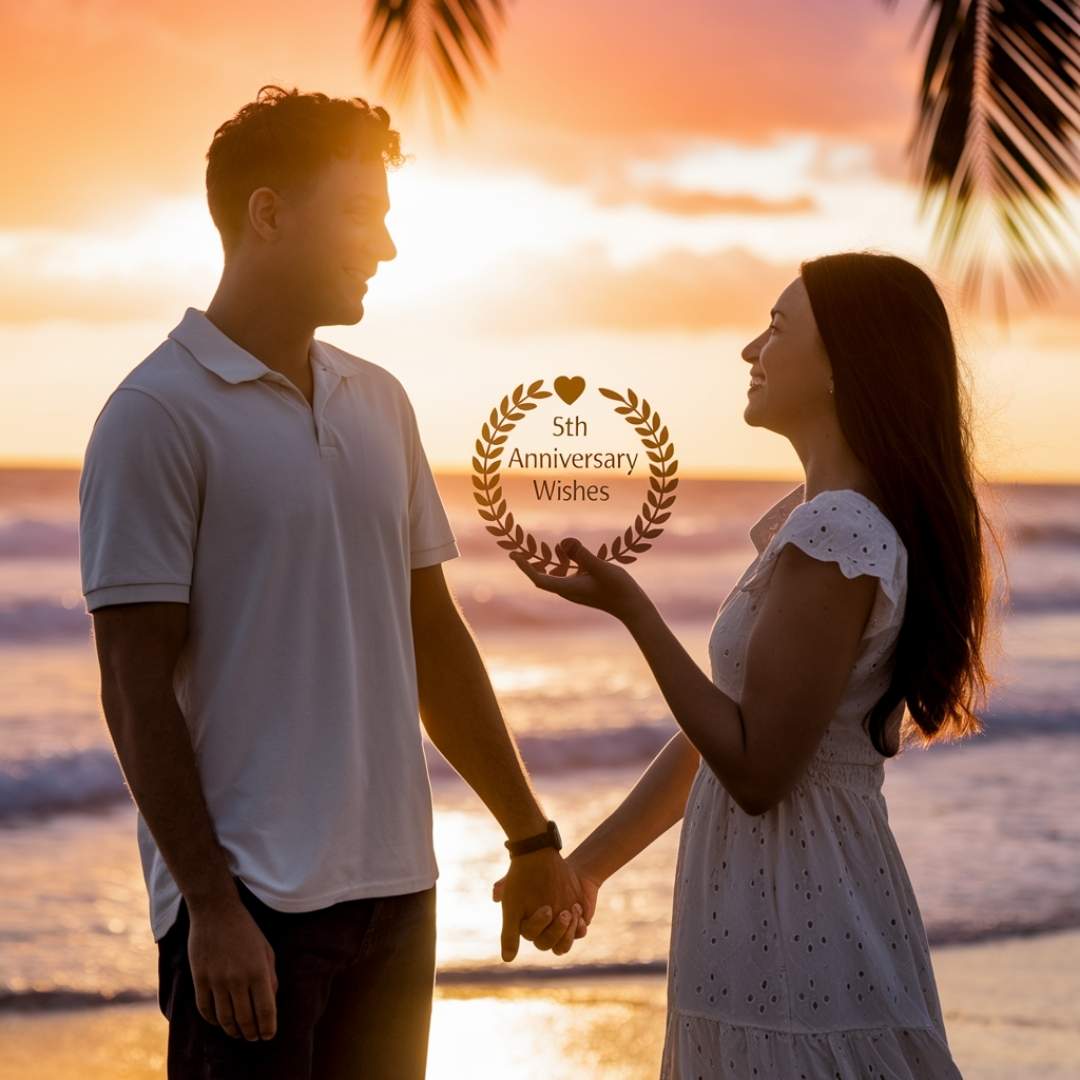 5th Anniversary Wishes for Husband