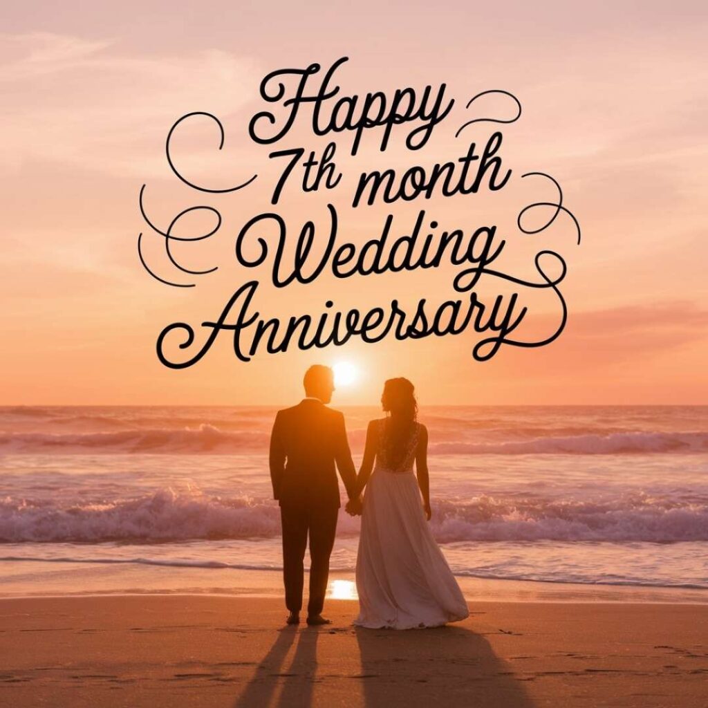 7th Month Wedding Anniversary Wishes