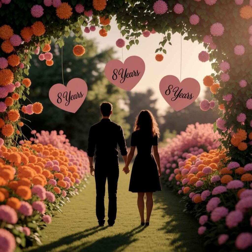 8 Years Anniversary Wishes for Girlfriend