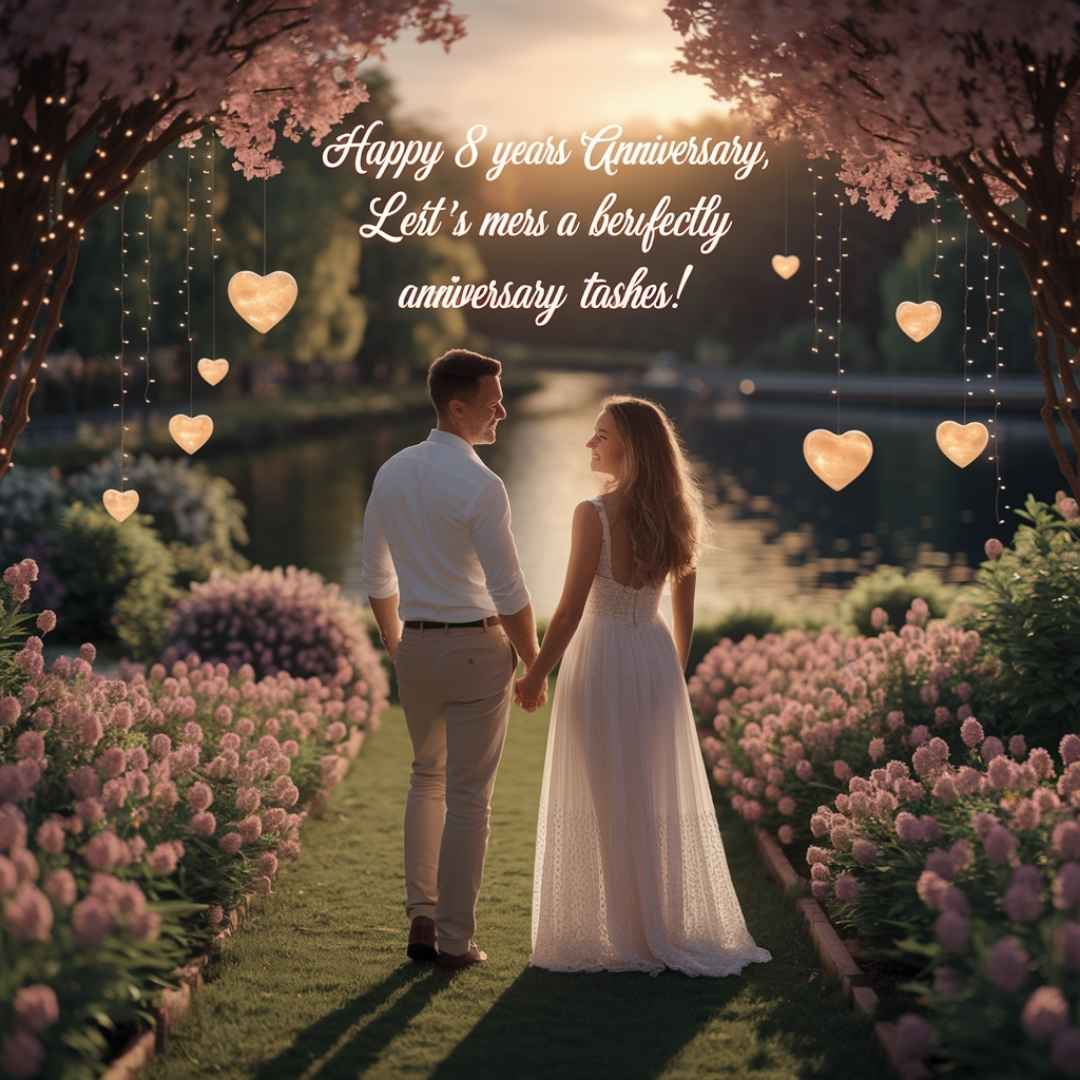 8 Years Anniversary Wishes