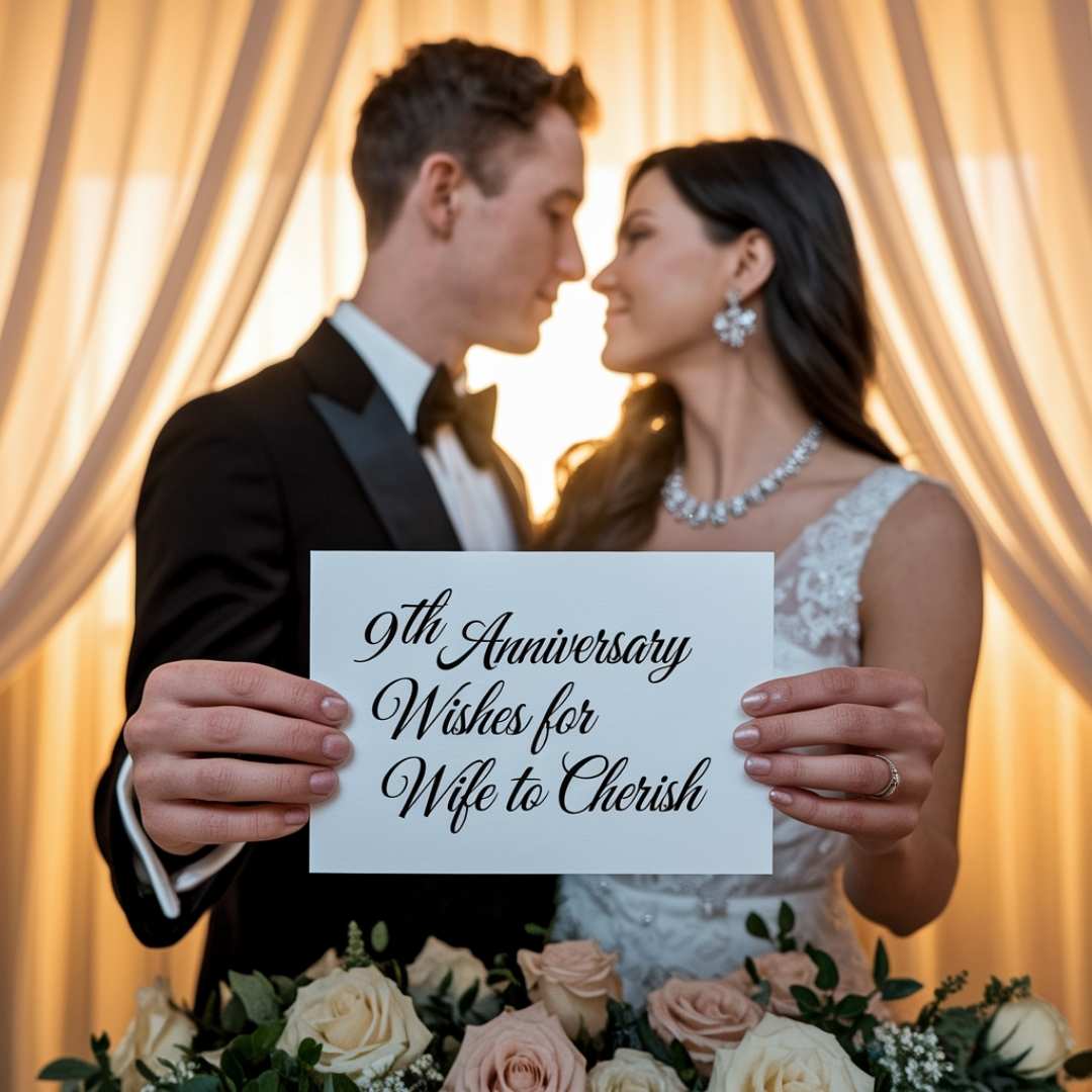 9th Anniversary Wishes for Wife