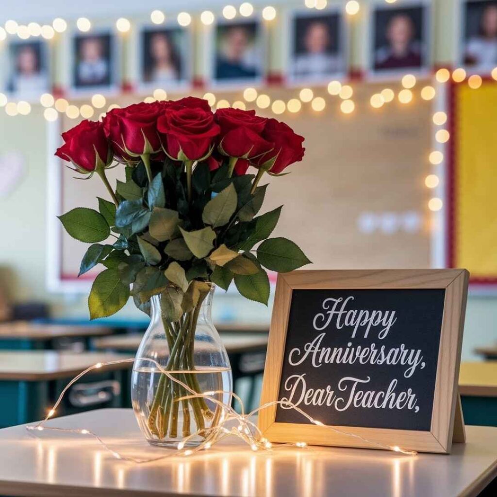 Expressions of Gratitude for Inspiring Educators on Their Anniversary