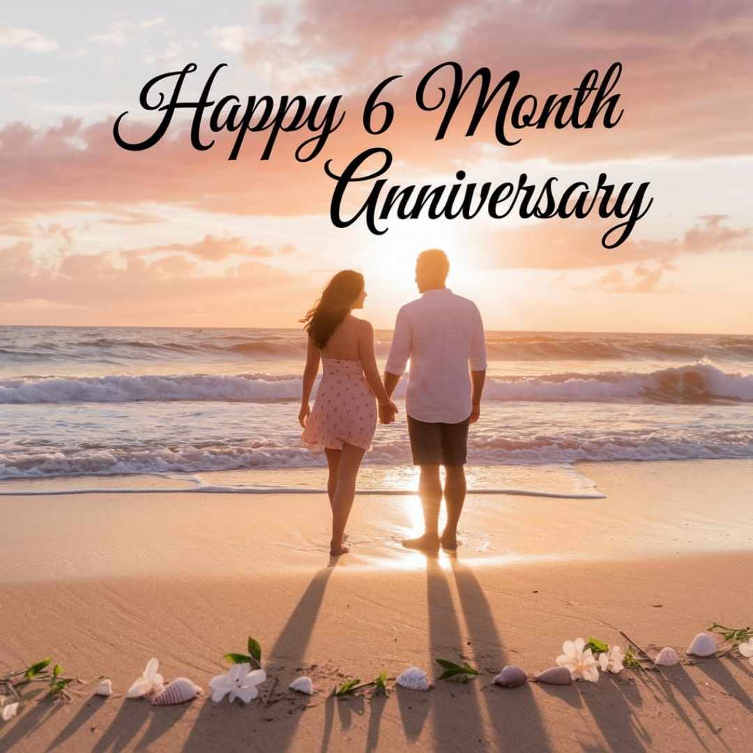 Happy 6 Month Anniversary