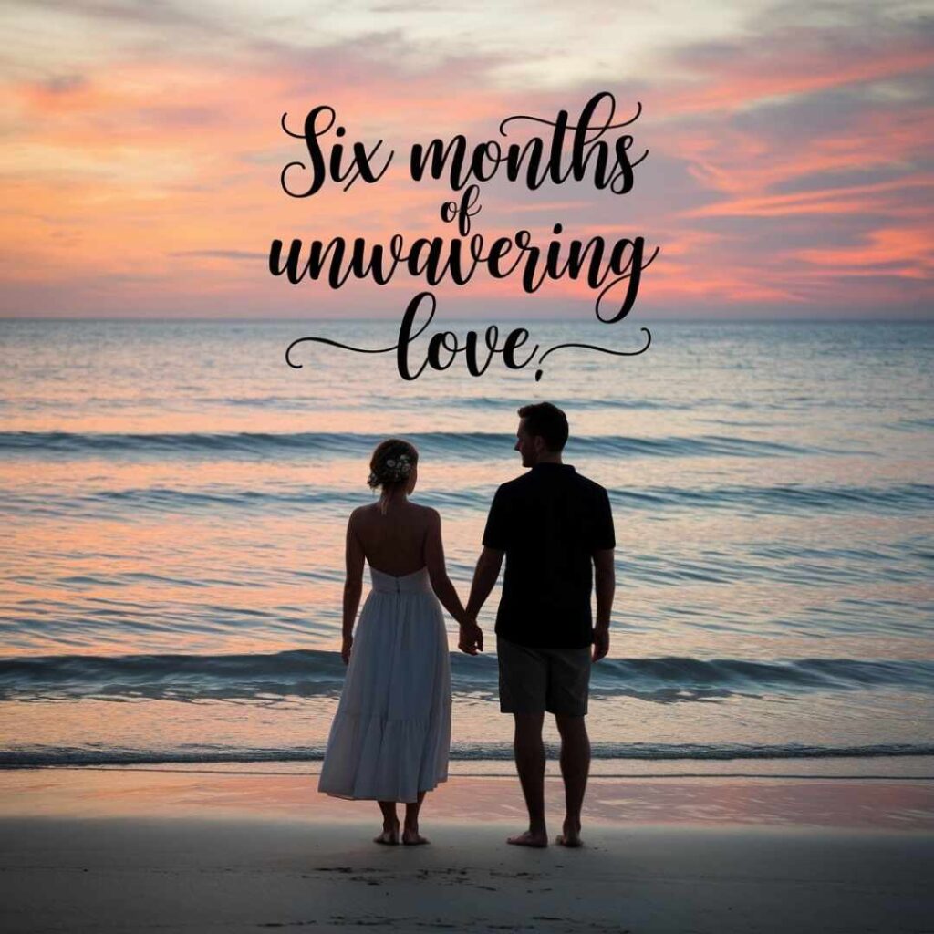 Happy 6 Month Anniversary