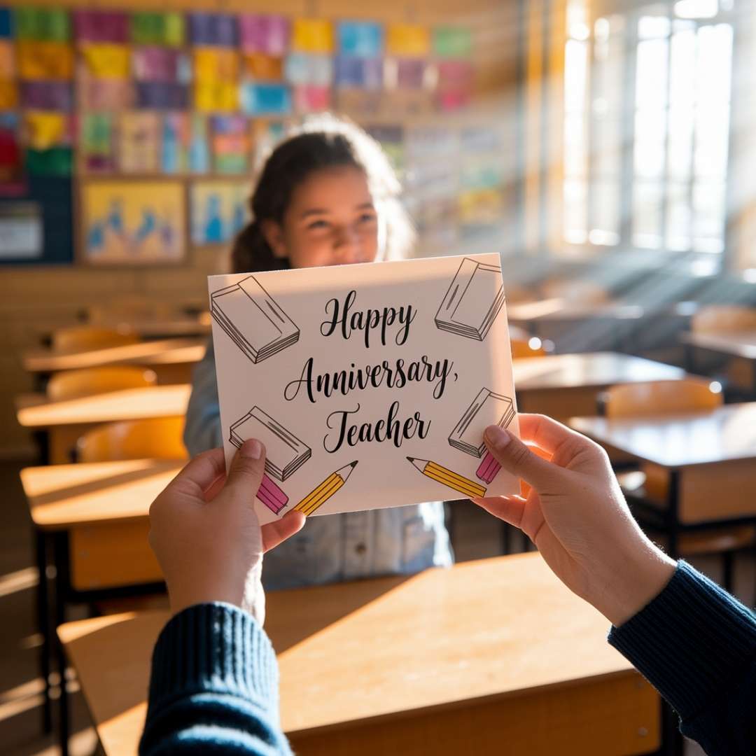 Sincere Anniversary Wishes for a Respected Teacher