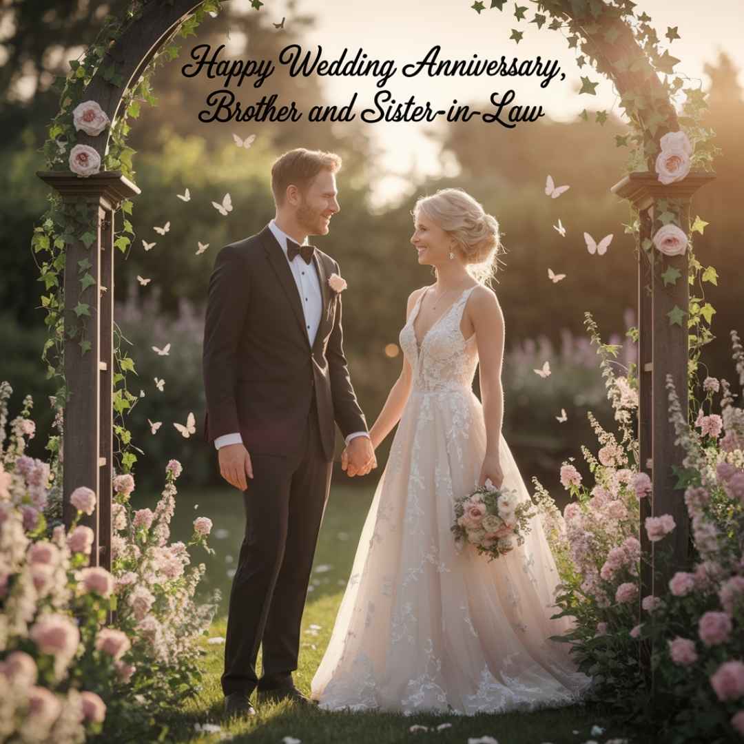 Wedding Anniversary Wishes for Brother and Sister-in-law